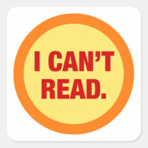 The Illiteracy Epidemic Sticker