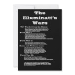 The Illuminati's Wars Personalized Invitations