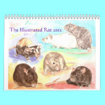 The Illustrated Rat 2012 Portrait Calendar calendars