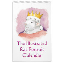 The Illustrated Rat Portrait Calendar by Drusilla The Illustrated Rat Portrait Calendar