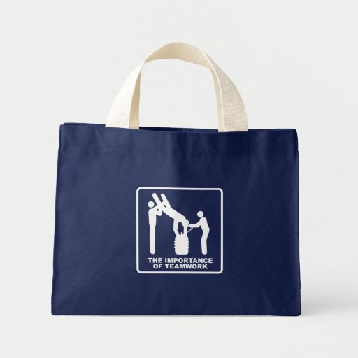 The Importance Of Teamwork Canvas Bag