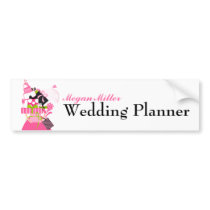 The Impossible Wedding Stack Bumper Sticker