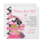 5.25x5.25 - Fun bridal shower or wedding invitation.  Would may a great announcement for your new bridal shop!