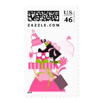 The Impossible Wedding Stack Postage Stamp