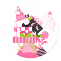 The Impossible Wedding Stack Sticker