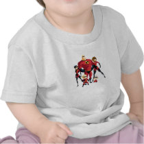 The Incredible Family Disney Tee Shirts