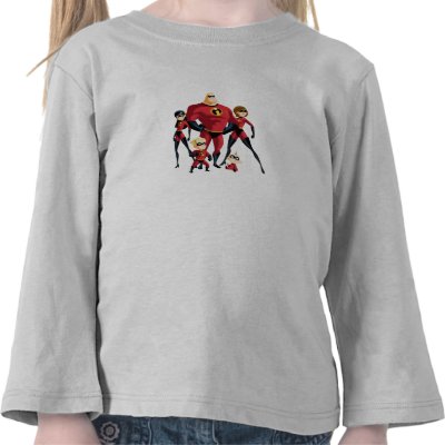 The Incredible Family Disney tee shirts (Children or Adults)