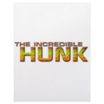 The Incredible Hunk Letterhead Template