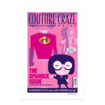 The Incredibles' Edna "Couture Craze" Poster posters