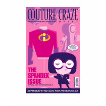 The Incredibles' Edna "Couture Craze" Poster t-shirts