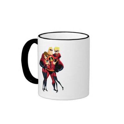 The Incredibles Family Disney mugs