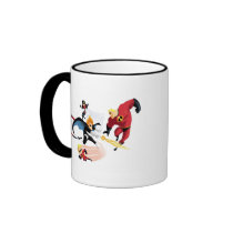 The Incredibles' Fighting Against Syndrome Disney mugs
