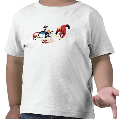 The Incredibles' Fighting Against Syndrome Disney tshirt
