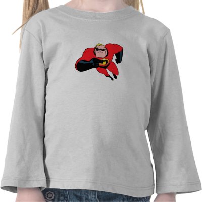 The Incredibles Mr.Incredible flying Disney t-shirts