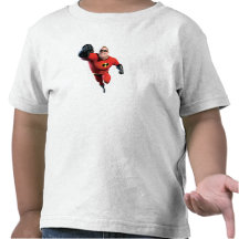 The Incredibles Mr. Incredible Flying Disney Tee Shirt