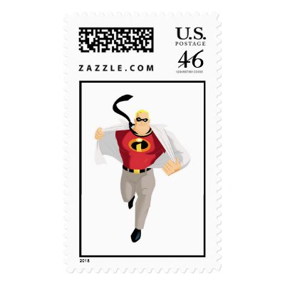 The Incredibles Mr. Incredible postage