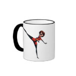 The Incredibles Mrs. Incredible kicking stretching Coffee Mug
