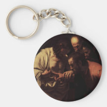 The Incredulity of Saint Thomas Keychains