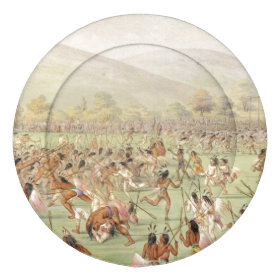 The Indian Ball Game, c.1832 Pack Of Large Button Covers