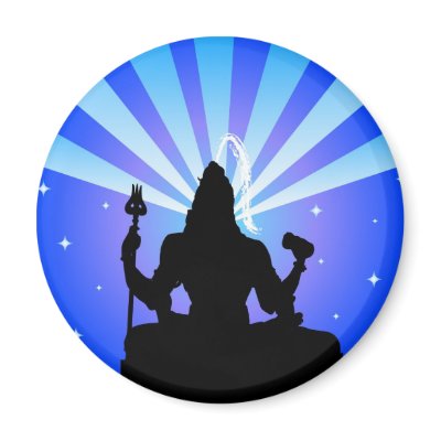 The Indian God Shiva - Magnet by cycreation