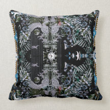 The Industrial Age Throw Pillows
