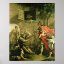 The Infant Cyrus with the Shepherd Poster