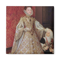 The Infanta Isabel Clara Eugenia  with the Magnet