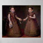 The Infantas Isabella Clara Eugenia Print