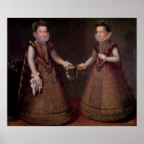 The Infantas Isabella Clara Eugenia Print