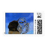 "The Infinitely Immaculate Tooting Machine" Postage Stamp