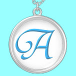 The Initial A Sterling Silver Necklace necklaces