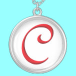 The Initial C Sterling Silver Necklace necklaces