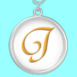 The Initial J Sterling Silver Necklace necklaces
