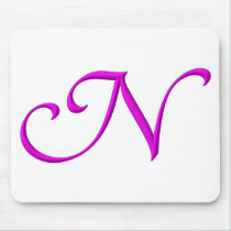 The Initial N mousepads