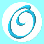 The Initial O stickers