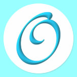 The Initial O stickers