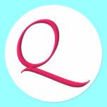 The Initial Q stickers