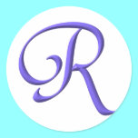 The Initial R stickers