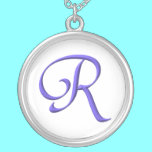 The Initial R Sterling Silver Necklace necklaces
