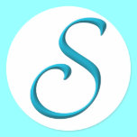 The Initial S stickers