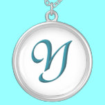 The Initial Y Sterling Silver Necklace necklaces