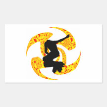 THE INLINE HEAT RECTANGLE STICKER