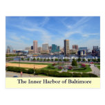 The Inner Harbor of Baltimore Post Cards