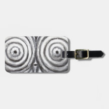 The Insomnia Penguin (odd surrealism) Luggage Tags