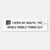 The Insultor Bumper Sticker bumper stickers