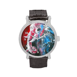 The Intelligent Elegant Elephant Wrist Watches
