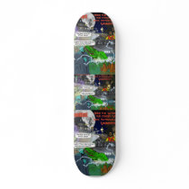 The Intergalactic Vampires Skateboard by izhmel The Intergalactic Vampires Skateboard