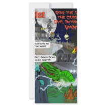 The Intergalactic Vampires Stickers rack cards