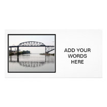 The International Peace Bridge Photo Card Template