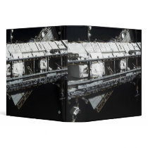 The International Space Station's starboard tru 3 Ring Binders